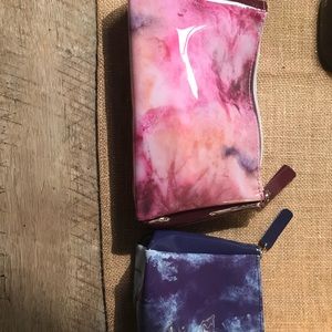 Makeup Bags Blue & Pink